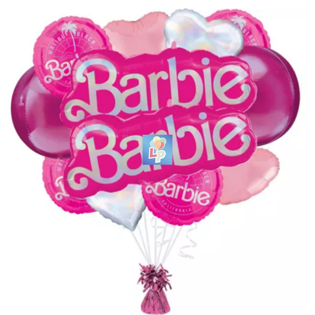 Barbie Balloon Bouquet
