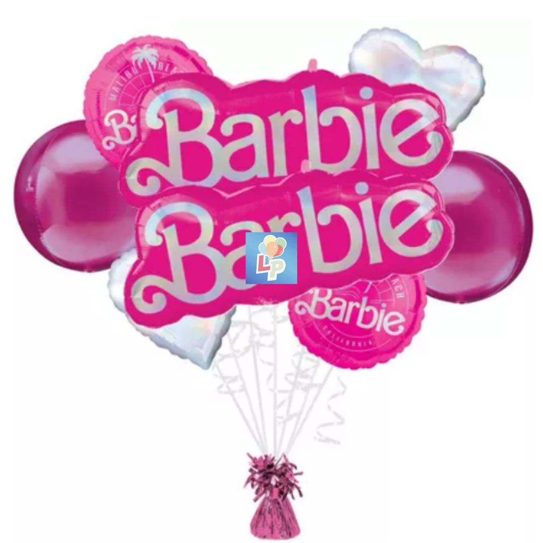 Barbie Balloon Bouquet