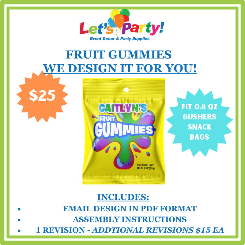 Fruit Gummies Pack