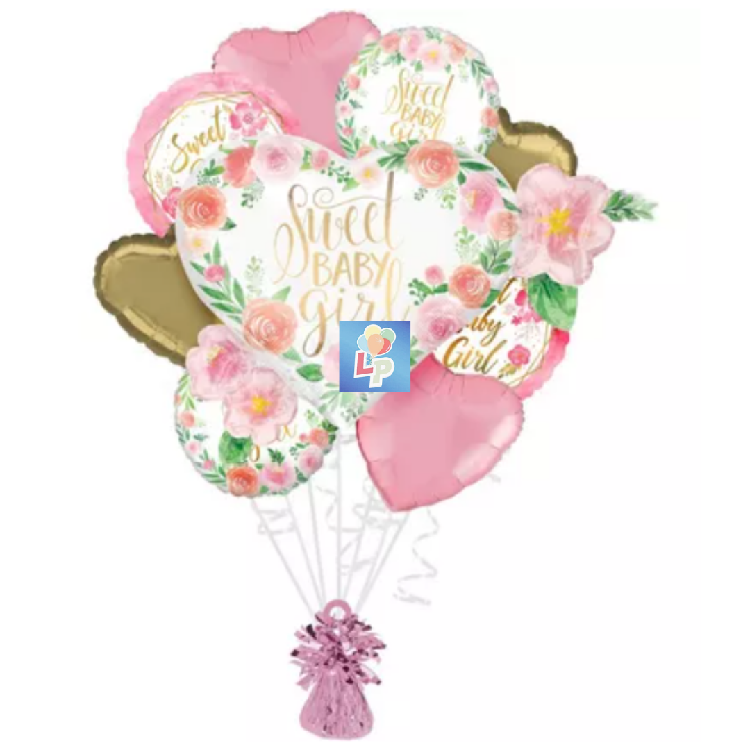 Baby Girl Floral Bouquet