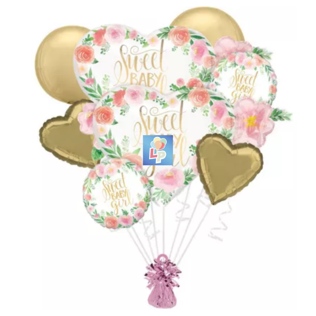 Baby Girl Floral Bouquet