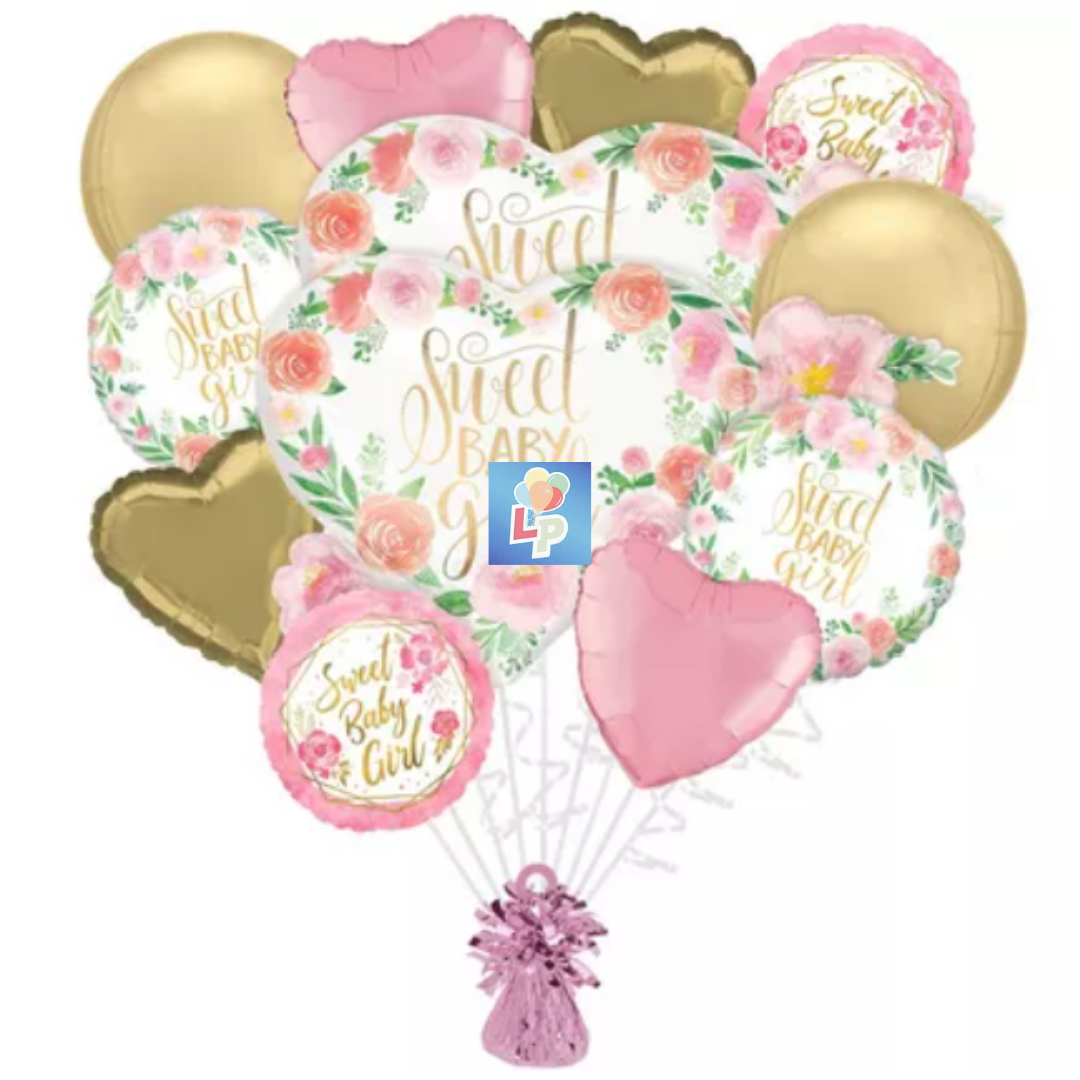 Baby Girl Floral Bouquet