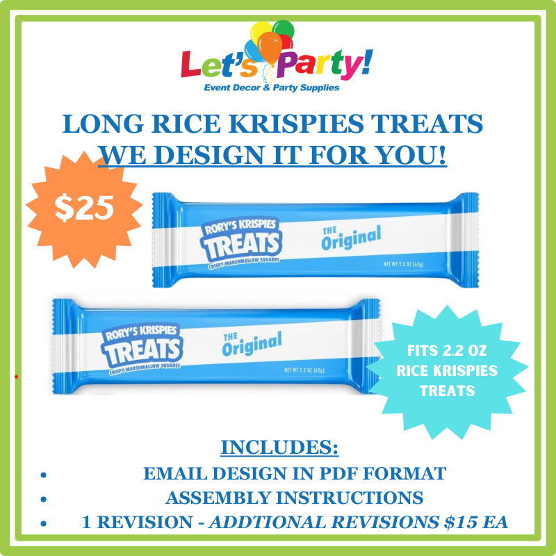 Long Rice Krispies Treat Pack