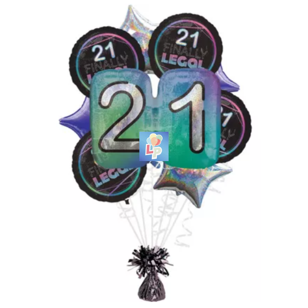 Finally 21 Birthday Bouquet