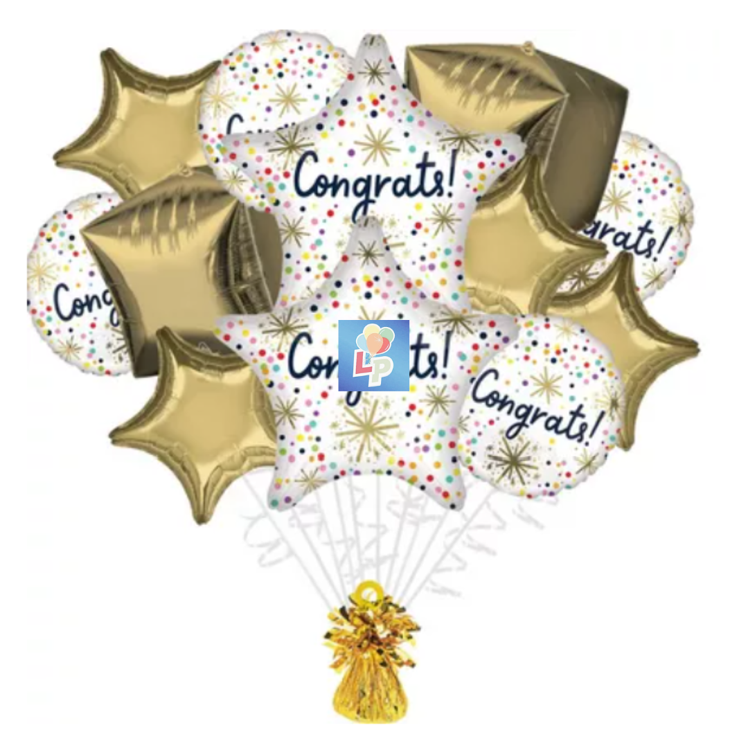 Congrats Balloon Bouquet