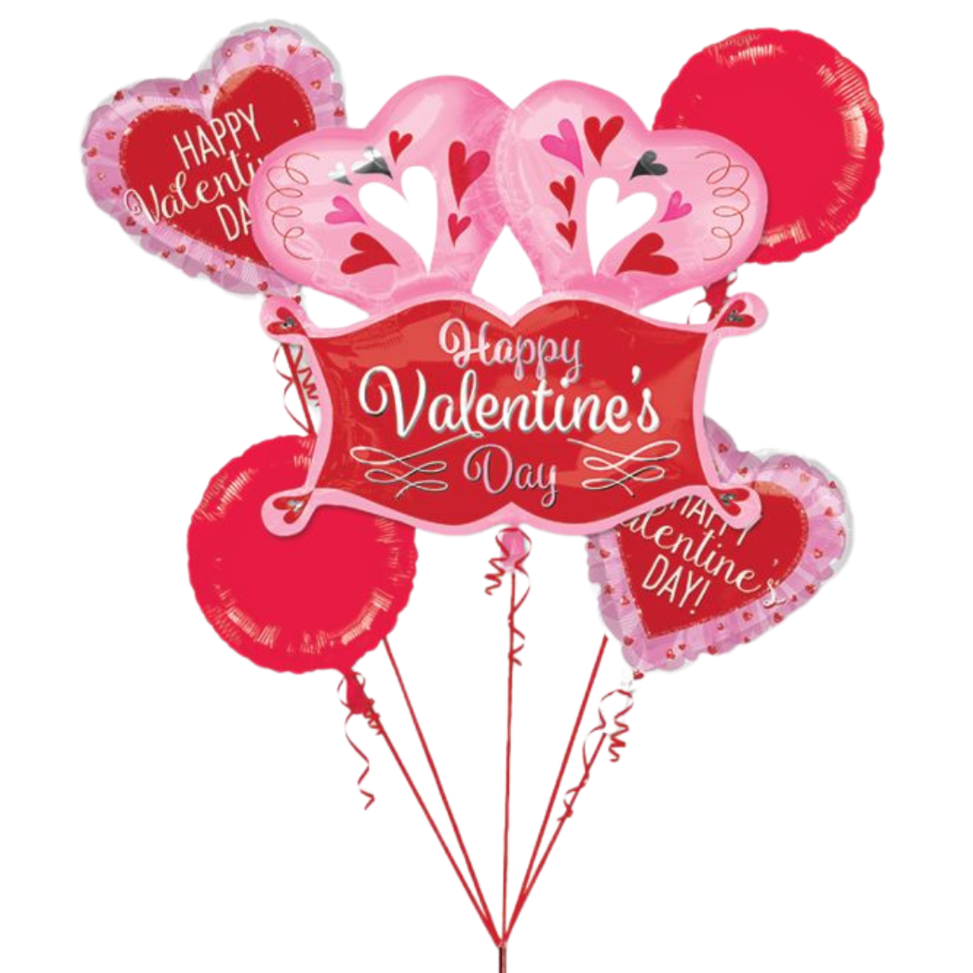 Double Heart Marquee Bouquet