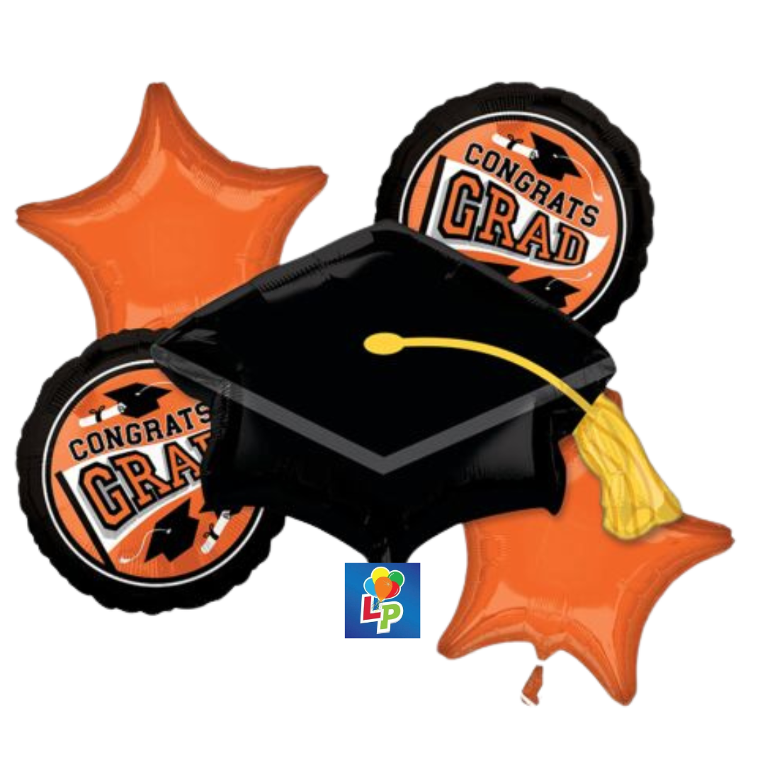 Congrats Grad Bouquet - Choose Your School Color