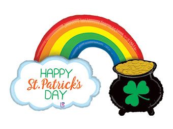 St. Patrick's Day Ends in Gold Bouquet