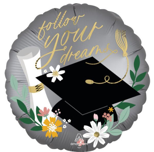 Follow Your Dreams Grad Cap Blooms Bouquet