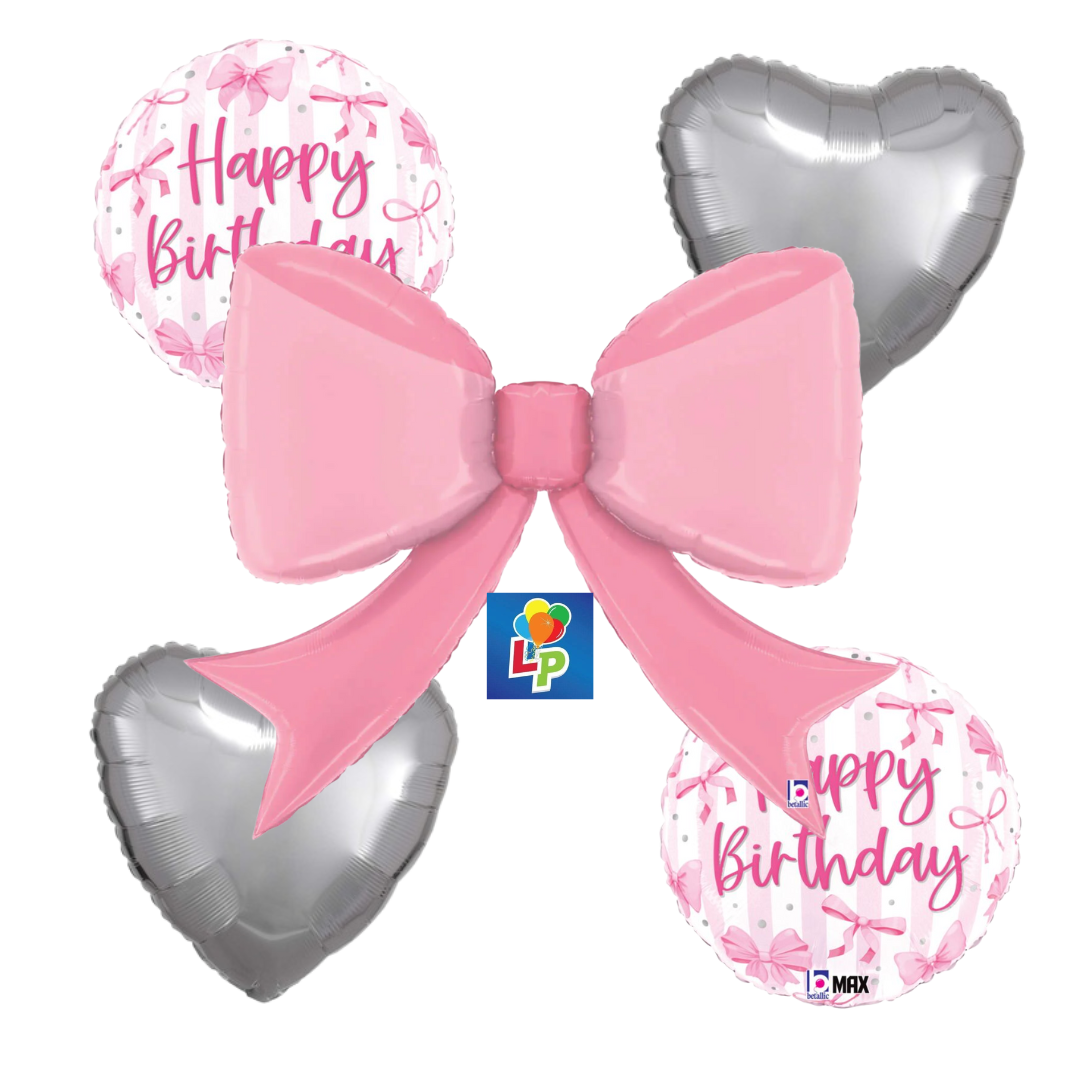 Pretty Pink Bow Bouquet