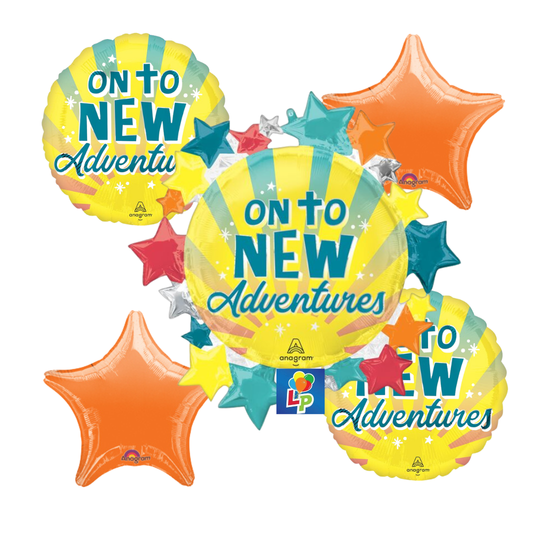 On To New Adventures Bouquet