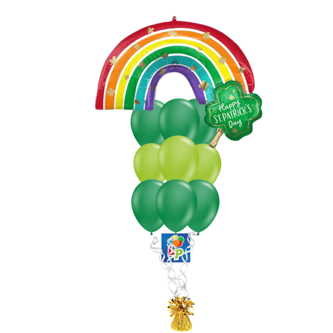 Over the Rainbow Latex Balloon Bouquet