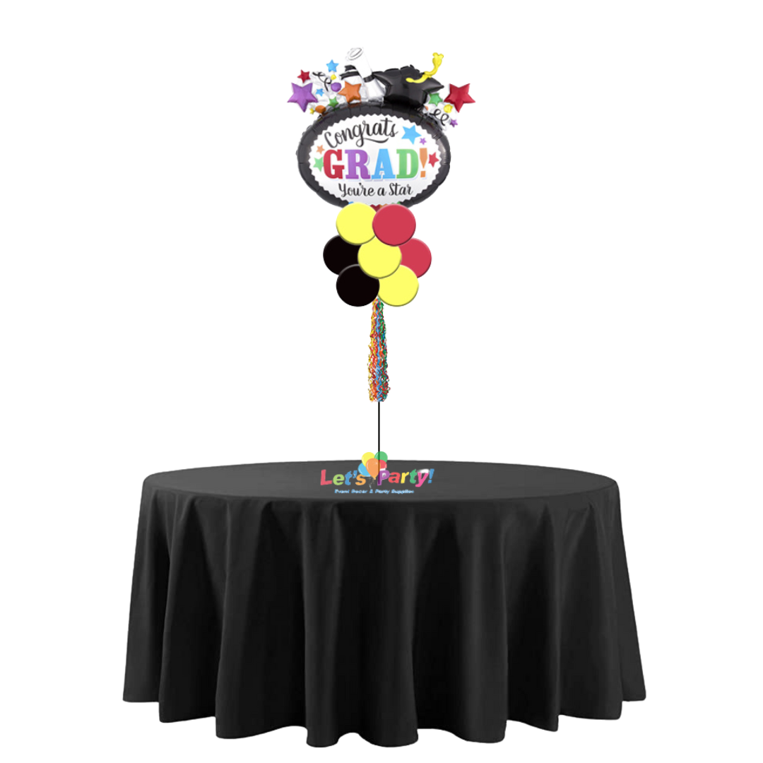 Congrats Grad You're a Star - Table Centerpiece
