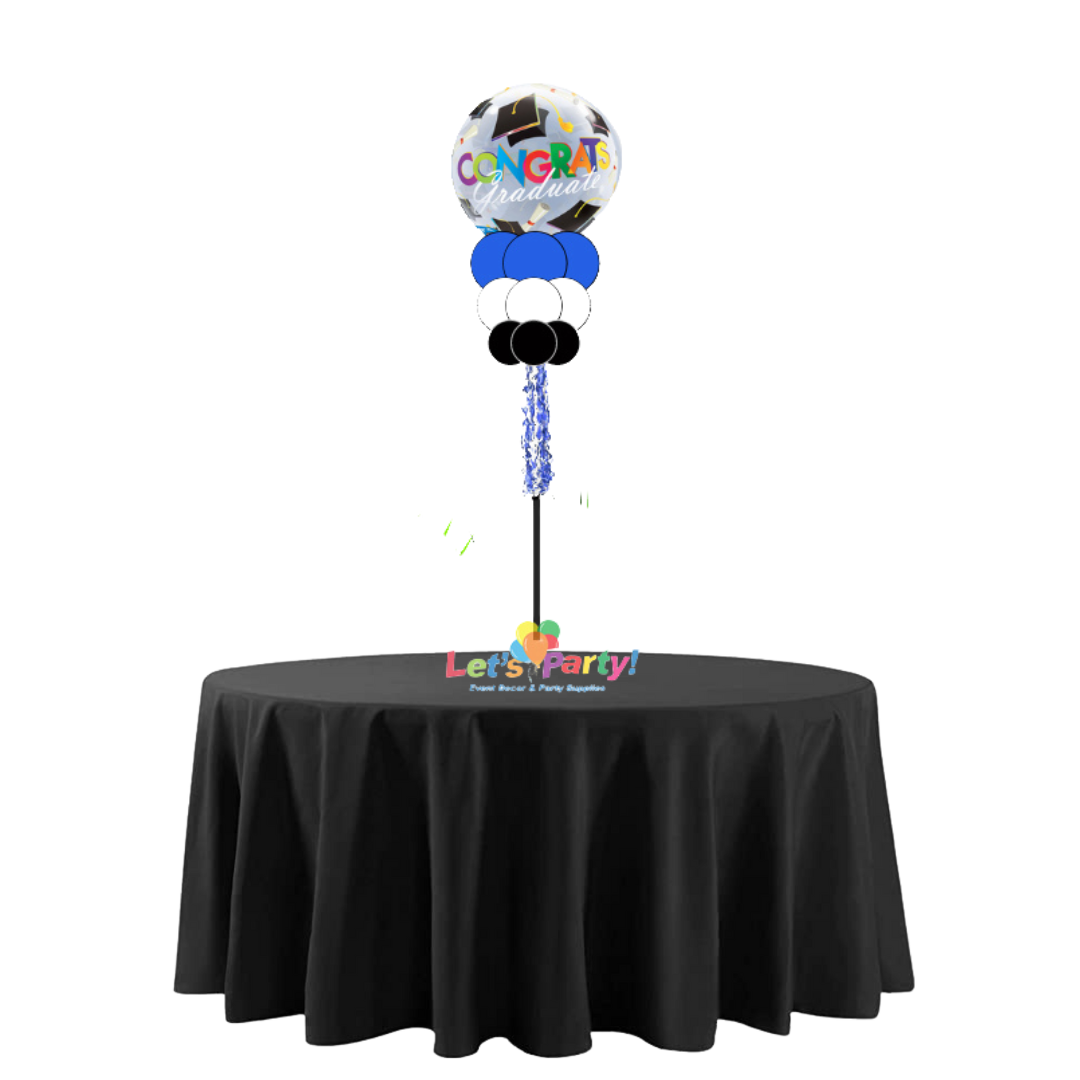 Congrats Graduate Bubble - Table Centerpiece