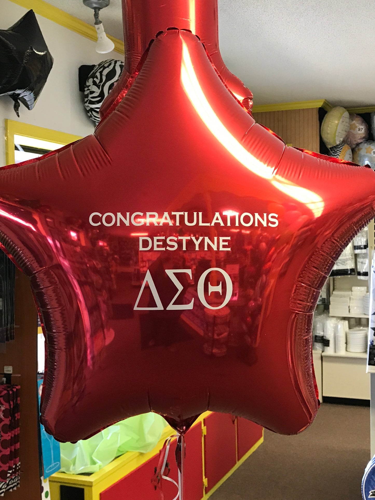 Graduation / Congratulations Balloon Display