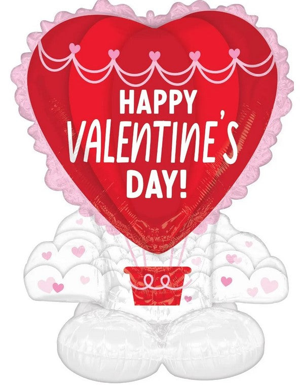 50" HVD Hot Air of Love AirLoonz - Let's Party! Event Decor & Party Supplies