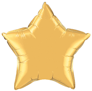18" Star Shape Mylars - Let's Party! Event Decor & Party Supplies