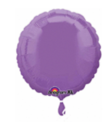 18" Round Shape Mylars - Let's Party! Event Decor & Party Supplies