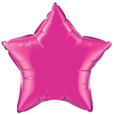 18" Star Shape Mylars - Let's Party! Event Decor & Party Supplies