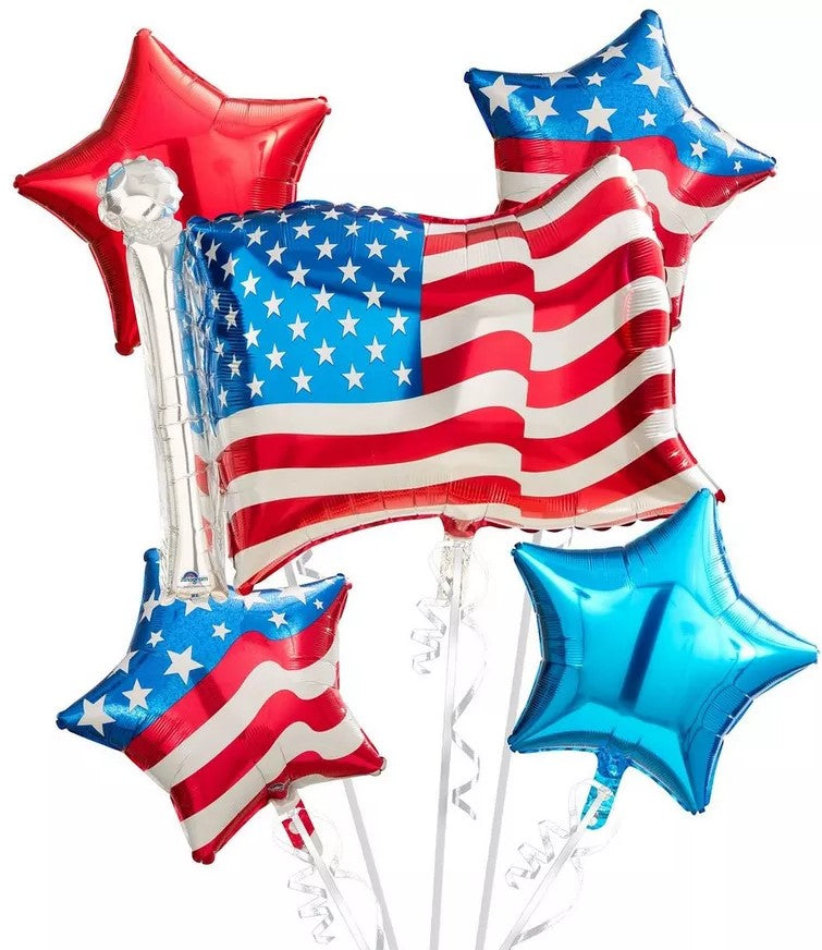 Patriotic Bouquet - Let's Party! Event Decor & Party Supplies
