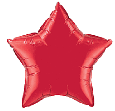 18" Star Shape Mylars - Let's Party! Event Decor & Party Supplies