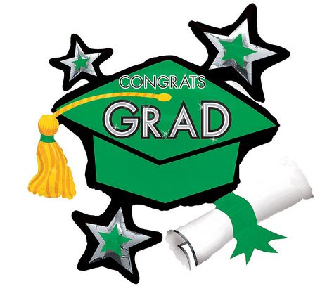 School Pride Grad Cap - Choose Your School Color - Let's Party! Event Decor & Party Supplies