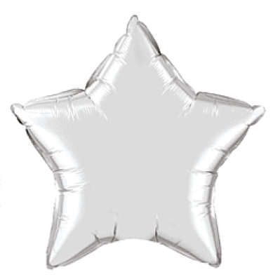 18" Star Shape Mylars - Let's Party! Event Decor & Party Supplies