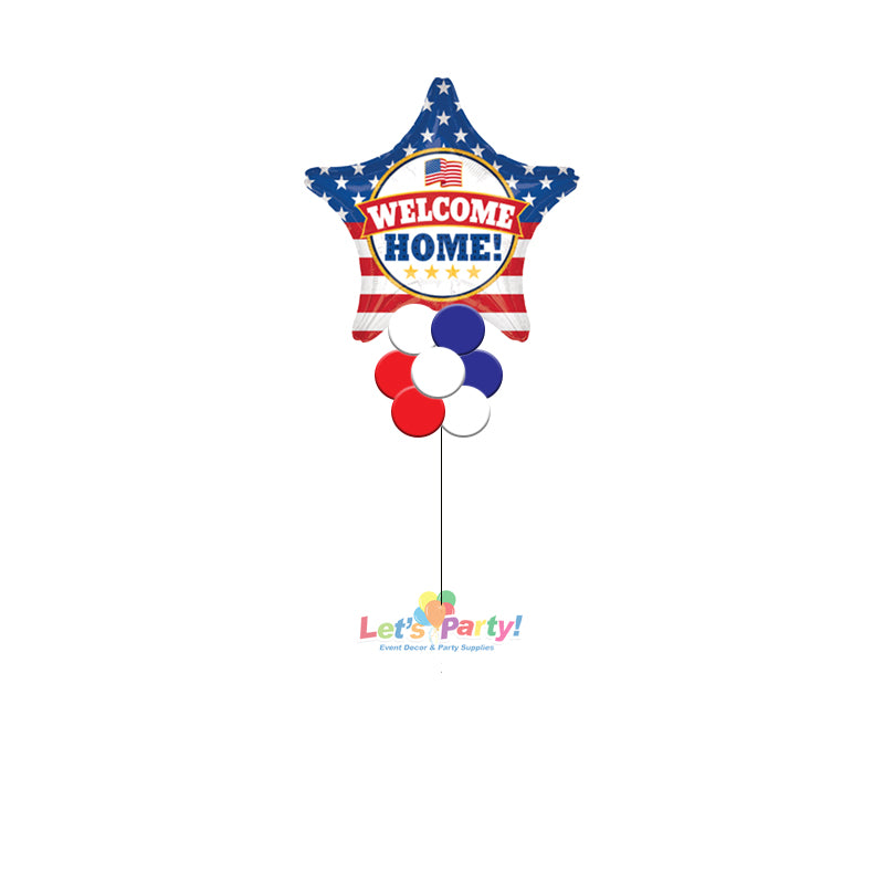Welcome Home - Yard Balloon Art - Let's Party! Event Decor & Party Supplies