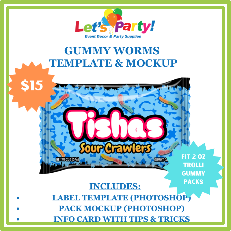 Gummi Worm Pack