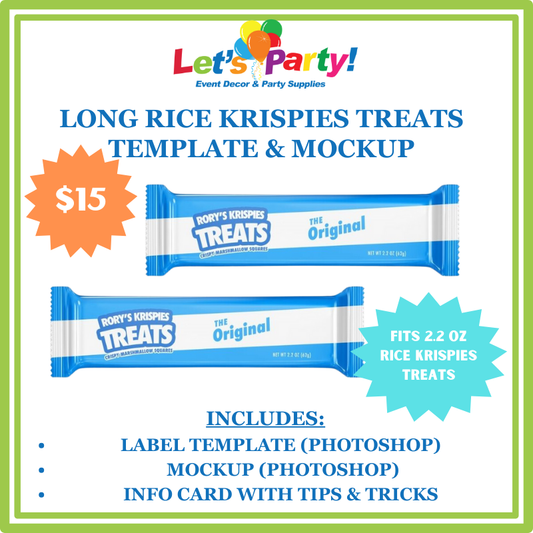 Long Rice Krispies Treat Pack