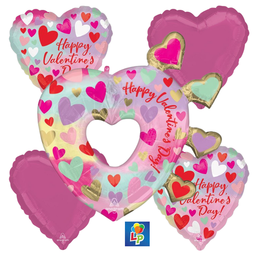 HVD Open Heart Pastel Bouquet