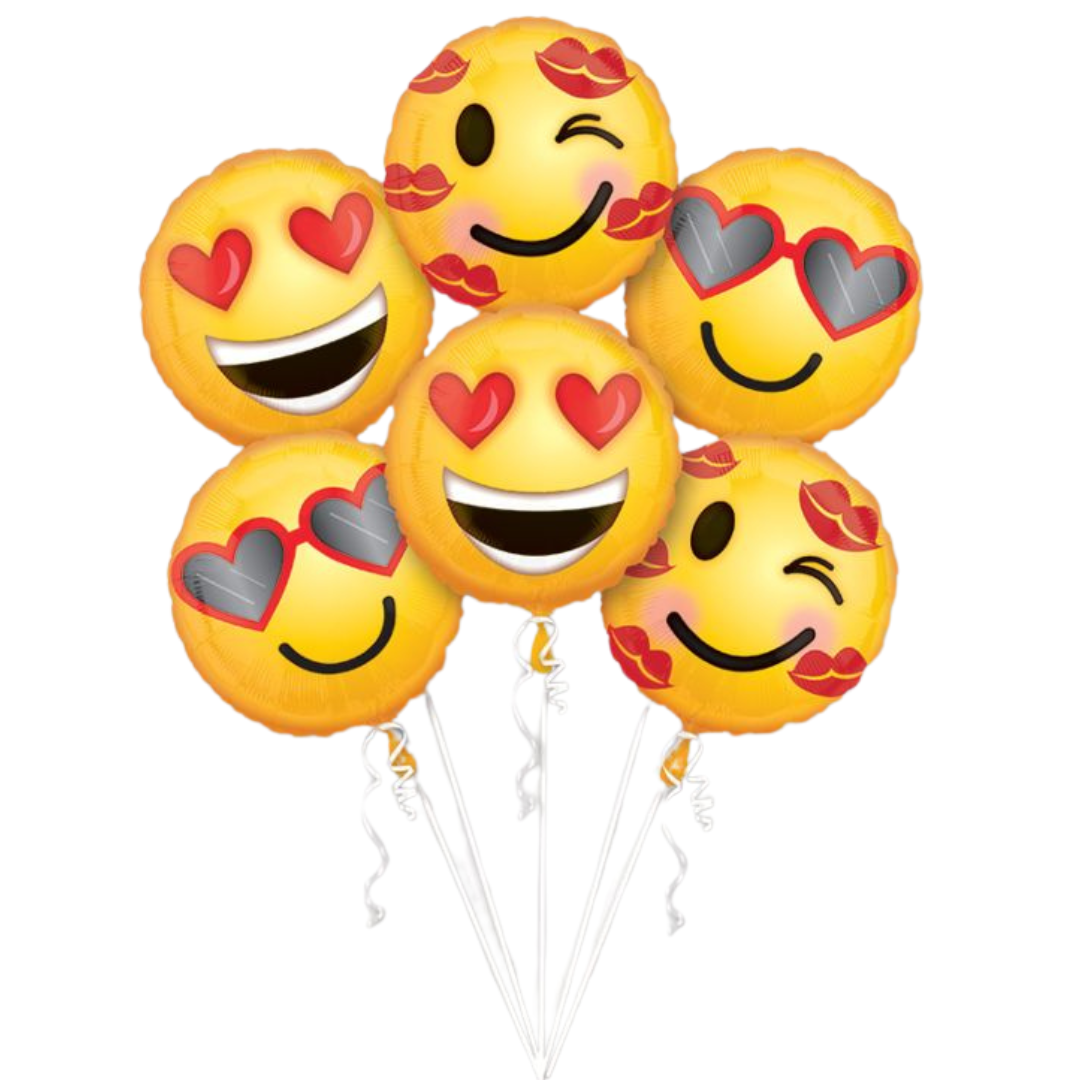 Emoticon Balloon Bouquet