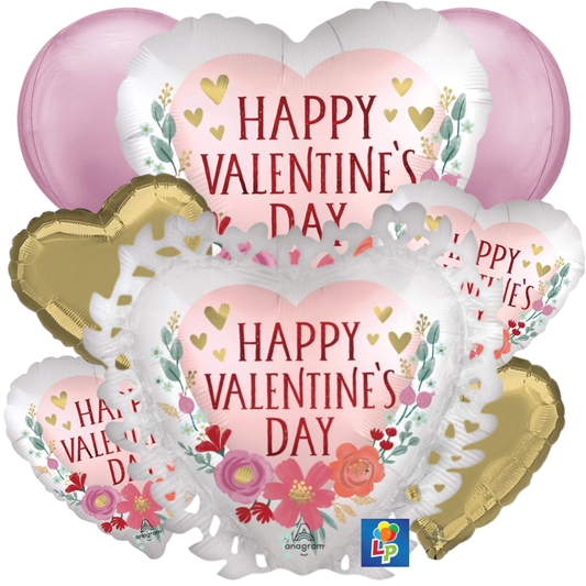HVD Satin Romatic Flowers Premium Bouquet