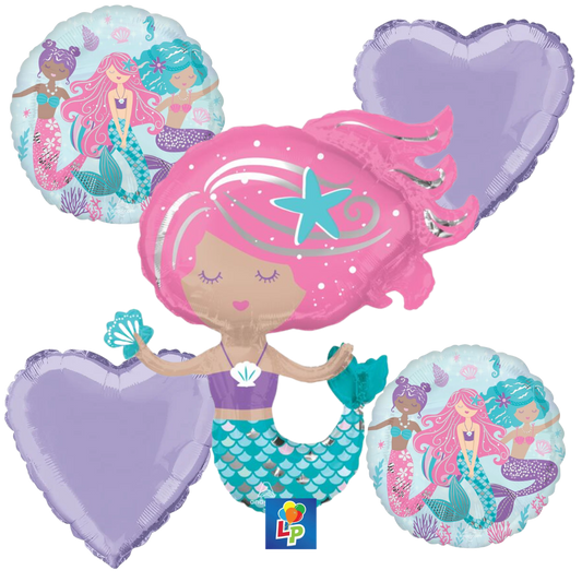 Mermaid Balloon Bouquet