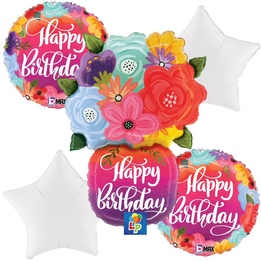 Happy Birthday Florals Bouquet