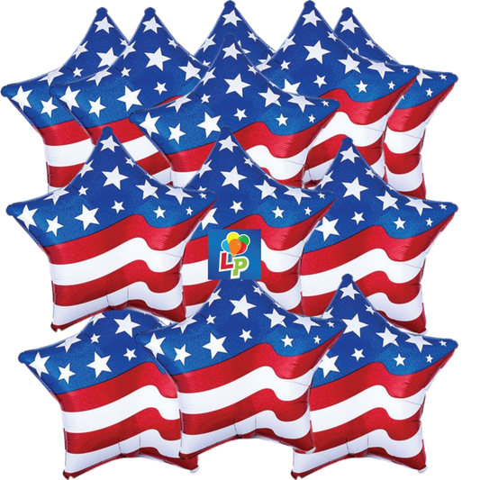 American Flag 12 Stars Bouquet