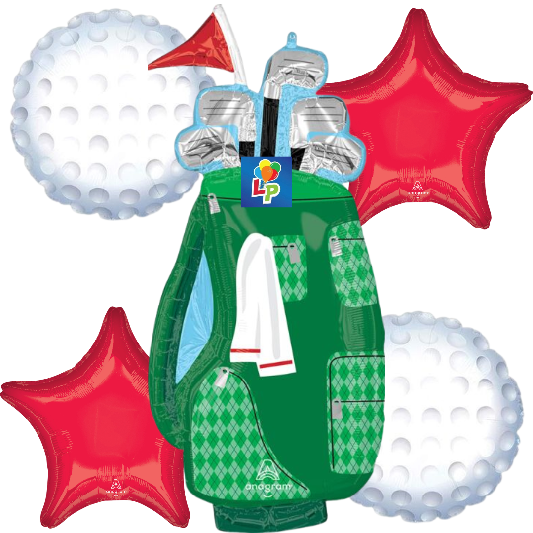 Take me Golfing Balloon Bouquet