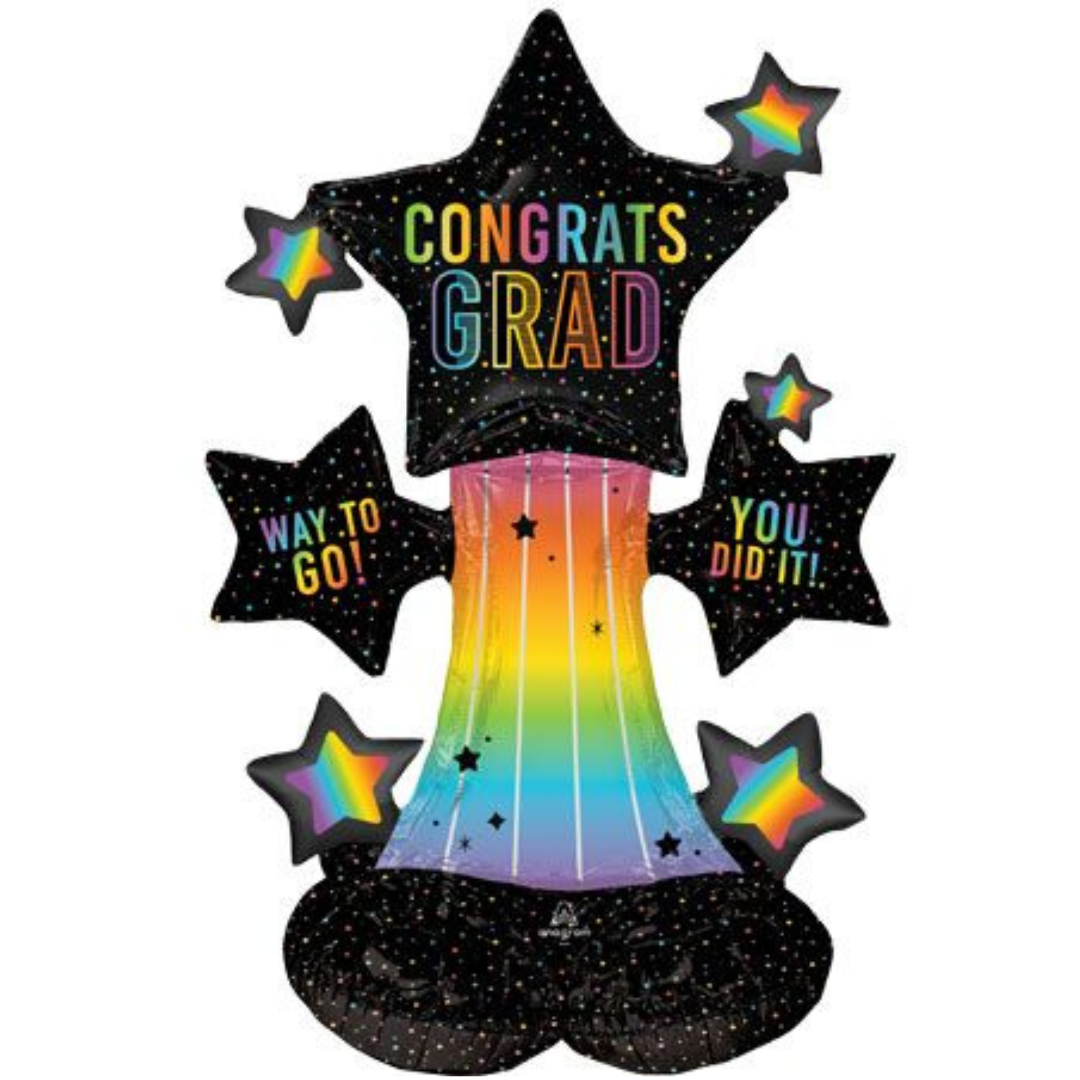 36" Airloonz Satin Congrats Grad Future Star