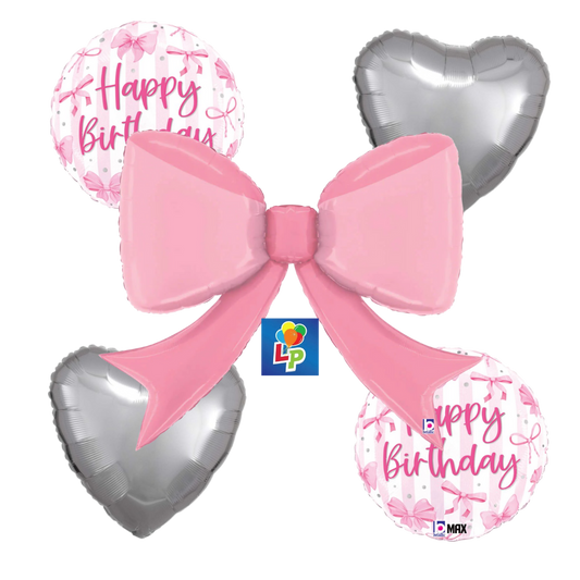 Pretty Pink Bow Bouquet