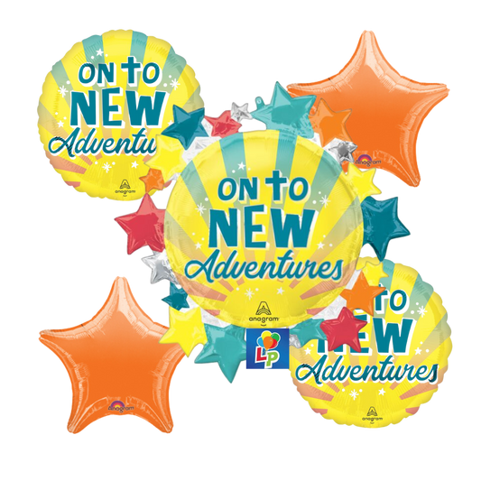 On To New Adventures Bouquet