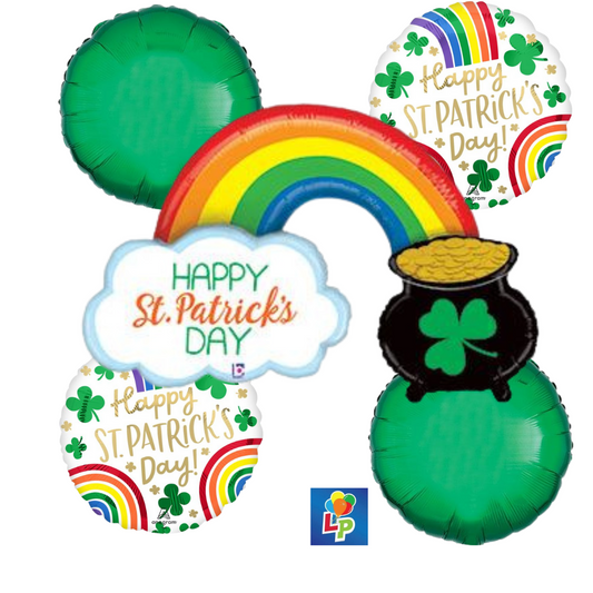 St. Patrick's Day Over the Rainbow Bouquet