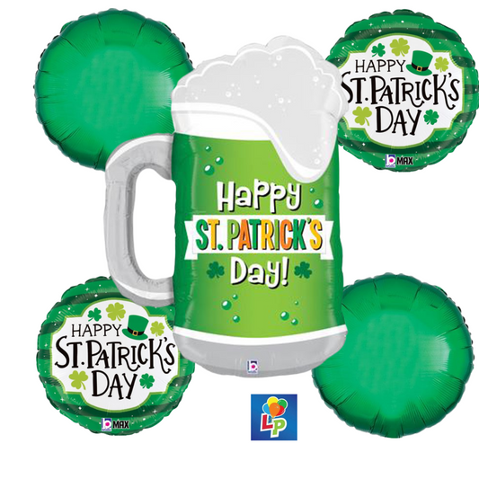 St. Patrick's Day Green Beer Bouquet