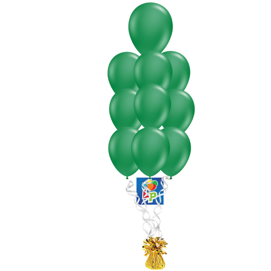 St. Patrick's Day - 10 Latex Balloon Bouquet