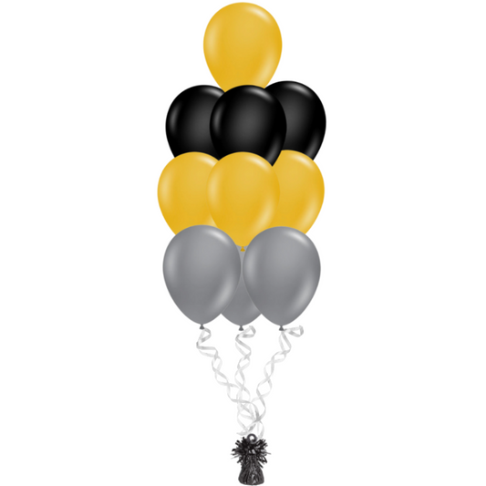 10 Latex Balloon Bouquet - Choose Your Balloon Color(s)