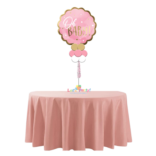 Oh Baby - Girl - Table Centerpiece