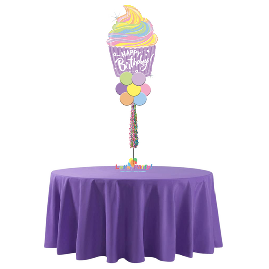 Happy Birthday Cupcake - Table Centerpiece