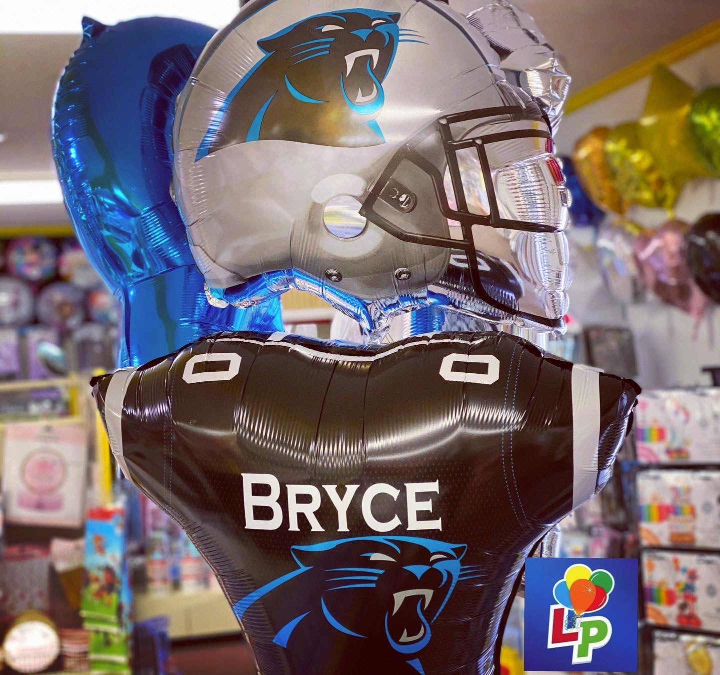 Game Day Double Digit - Birthday Balloon Display
