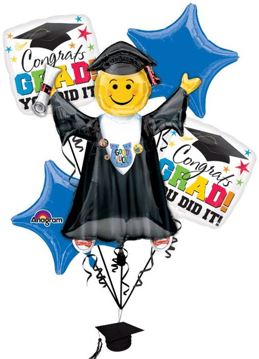 Emoji Congrats Grad Bouquet - Let's Party! Event Decor & Party Supplies