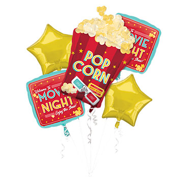 Movie & Popcorn Night Bouquet - Let's Party! Event Decor & Party Supplies