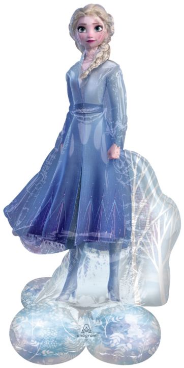 54" Airloonz Frozen 2 Elsa - Let's Party! Event Decor & Party Supplies